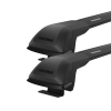Yakima JetStream FX TimberLine Black 2 Bar Roof Rack for BYD Shark 4dr Ute with Raised Roof Rail (2024 onwards) - Raised Rail Mount
