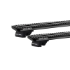Rhino Rack JC-05175 Sportz SX Black 2 Bar Roof Rack for Mercedes Benz Viano W639 4dr Van with Raised Roof Rail (2003 to 2014) - Raised Rail Mount