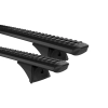 Rhino Rack JC-04605 Sportz RX300H Black 2 Bar Roof Rack for Honda CR-V RD 5dr SUV with Flush Roof Rail (1996 to 2006) - Factory Point Mount