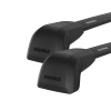 Yakima JetStream FX SightLine Black 2 Bar Roof Rack for Ssangyong Tivoli 5dr SUV with Flush Roof Rail (2015 onwards) - Flush Rail Mount