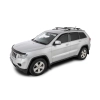 Rhino Rack JA9545 Vortex RCL Black 2 Bar Roof Rack for Jeep Grand Cherokee WK2 Steel Rails 5dr SUV with Flush Roof Rail (2011 onwards) - Factory Point Mount