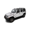 Rhino Rack JB0105 - Heavy Duty RL110 Black 3 Bar Roof Rack for JEEP Wrangler 5dr SUV from 2019