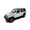 Rhino Rack JB0102 - Vortex RL110 Silver 3 Bar Roof Rack for JEEP Wrangler 5dr SUV from 2019