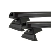 Rhino Rack JB0024 Heavy Duty RCL Trackmount Black 2 Bar Roof Rack for CHRYSLER Voyager 5dr Wagon with Bare Roof (1997 to 2001)