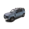Rhino Rack JC-01411 Vortex RCL Black 3 Bar Roof Rack for Land Rover Defender 110 Gen2 5dr SUV with Factory Fitted Track (2020 onwards) - Factory Point Mount