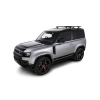 Rhino Rack JC-01594 Vortex RCH-RCL Black 2 Bar Roof Rack for Land Rover Defender 130 Gen2 5dr SUV with Factory Fitted Track (2023 onwards) - Factory Point Mount