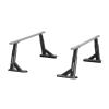 Yakima OverHaul HD Black 2 Bar Roof Rack for RAM 1500 DT 4dr Ute DT with Bare Roof (2019 onwards) - Clamp Mount