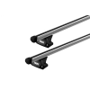Thule ProBar Evo Silver 2 Bar Roof Rack for MG EHS 5dr SUV with Flush Roof Rail (2018 onwards)
