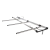 Rhino Rack JC-01054 - Multislide 3.5m Ladder Rack with 680mm Roller for TOYOTA Hiace 2dr LWB Low Roof from 2005