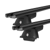 Yakima TrimHD Thru bar Black 2 Bar Roof Rack for LDV D90 5dr SUV with Factory Mounting Point (2017 onwards)