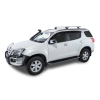 Rhino Rack JA9670 - Vortex RCL Silver 2 Bar Roof Rack for ISUZU MU-X 5dr SUV from 2013