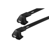 Thule WingBar Edge Black 2 Bar Roof Rack for MINI Cooper 5dr Hatch with Bare Roof (2014 onwards)