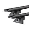 Yakima LockNLoad TrimHD Black 2 Bar Roof Rack for Audi A4 Allroad 5dr Wagon with Raised Roof Rail (2019 onwards) - Raised Rail Mount