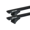Rhino Rack JC-04532 Sportz RCH Black 2 Bar Roof Rack for Isuzu D-Max LS-M/LS-U/SX 4dr Ute with Bare Roof (2012 to 2020) - Factory Point Mount