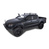 Ford Ranger PX (Double Cab) | Heavy Duty RLT600 Black 2 Bar Roof Rack | Rhino-Rack