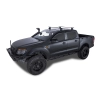 Ford Ranger PX (Double Cab) | Euro 2500 Black 2 Bar Roof Rack | Rhino-Rack