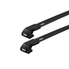 Thule WingBar Edge Black 2 Bar Roof Rack for JAGUAR E-Pace 5dr SUV with Flush Roof Rail (2016 onwards)