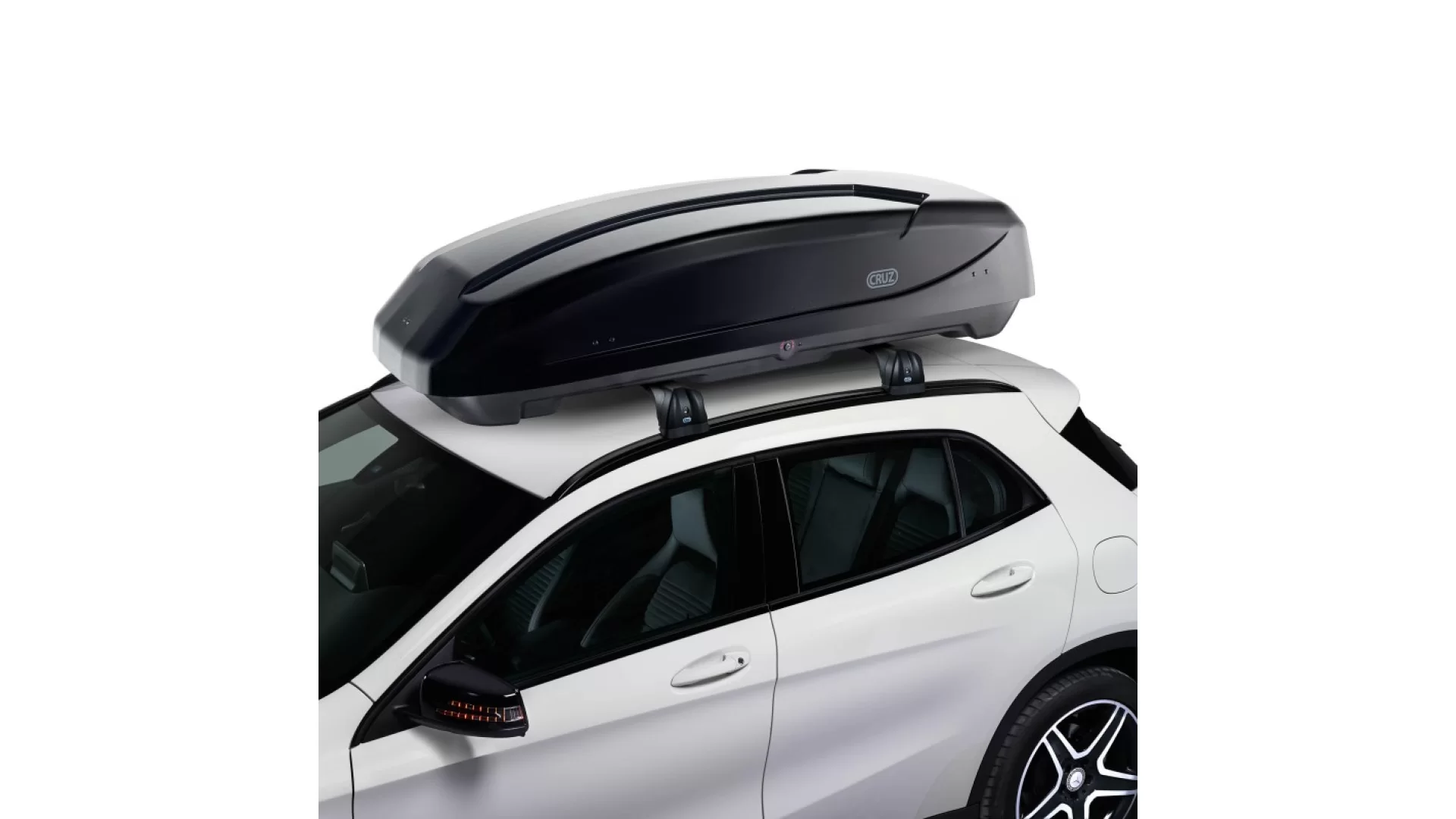 Cruz Paddock Elite Gloss Black 470 litre Roof Box (940-730)