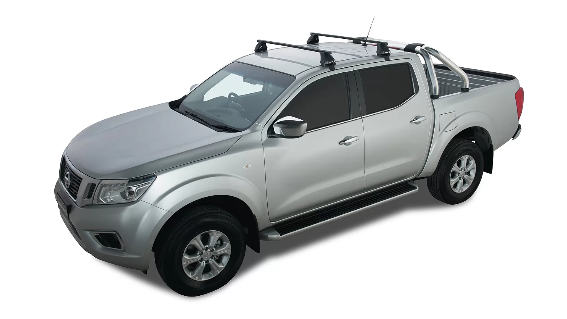 Euro 2500 Black 2 Bar Roof Rack | Rhino-Rack