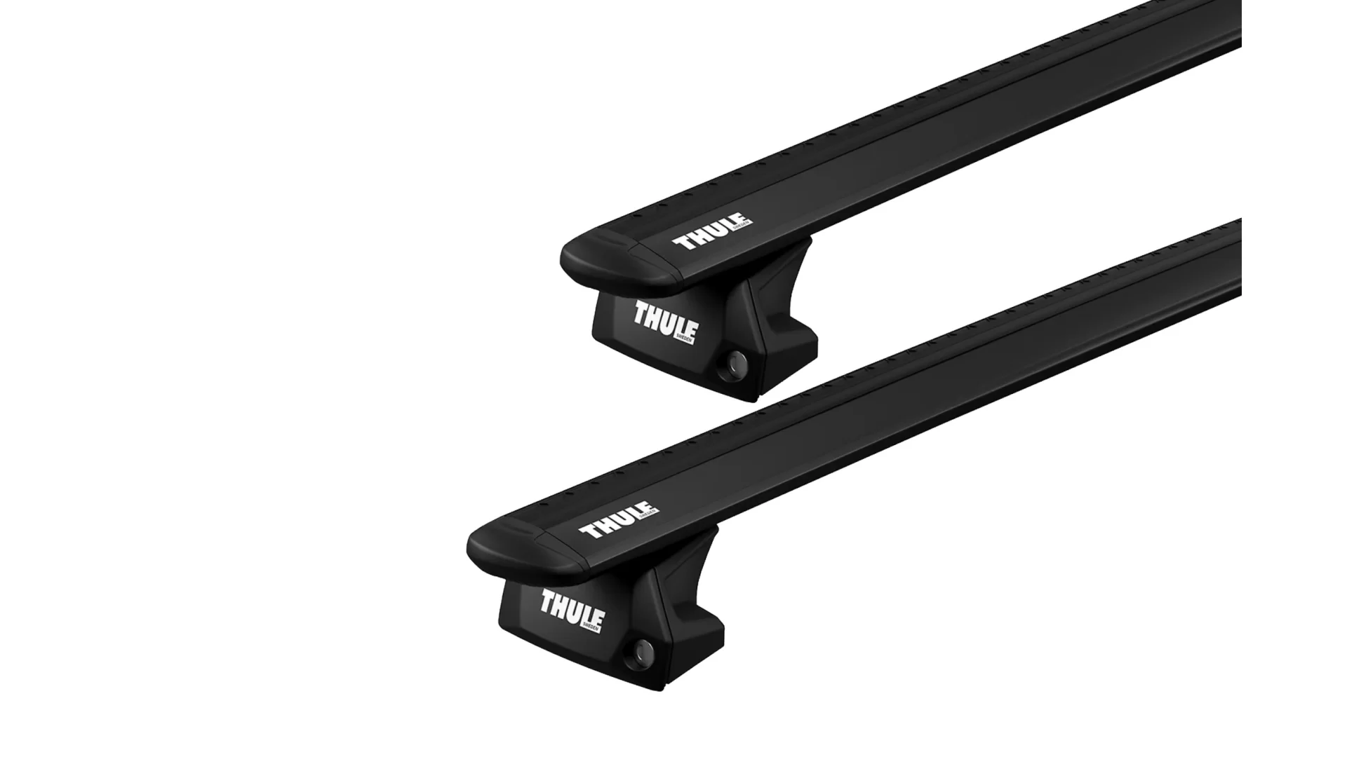 Thule 7106 WingBar Evo Black 2 Bar Roof Rack for Haval H6 5dr SUV with Flush Roof Rail (2021 onwards) - Flush Rail Mount