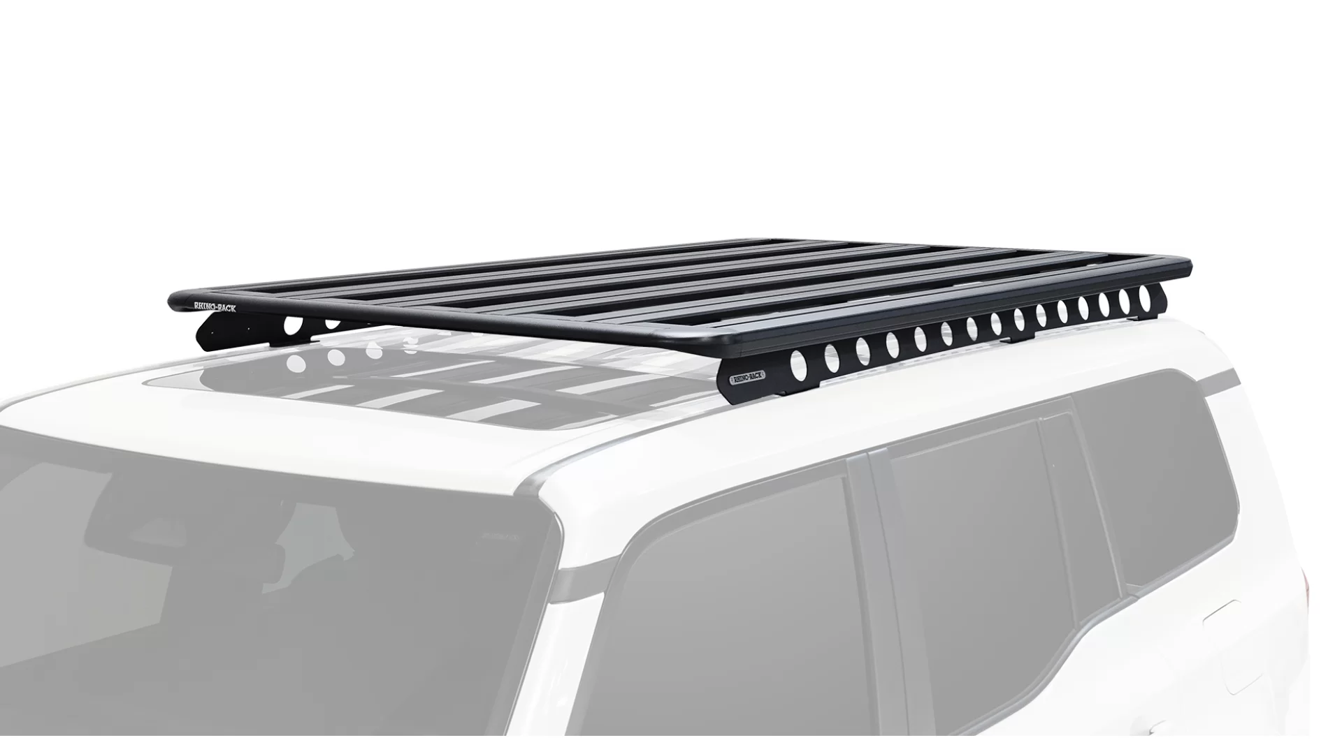 Rhino Rack JC-02124 for Lexus GX550 5dr SUV with Flush Roof Rail (2024 onwards) - Factory Point Mount