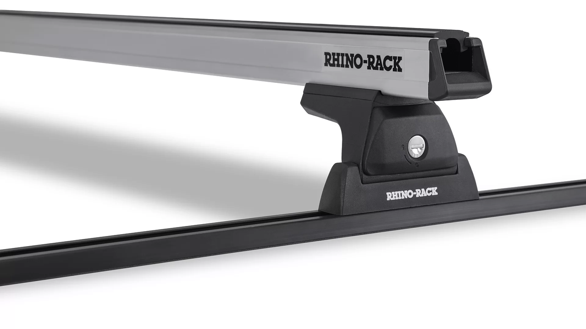 Heavy Duty RLT600 Silver 2 Bar Roof Rack | Rhino-Rack