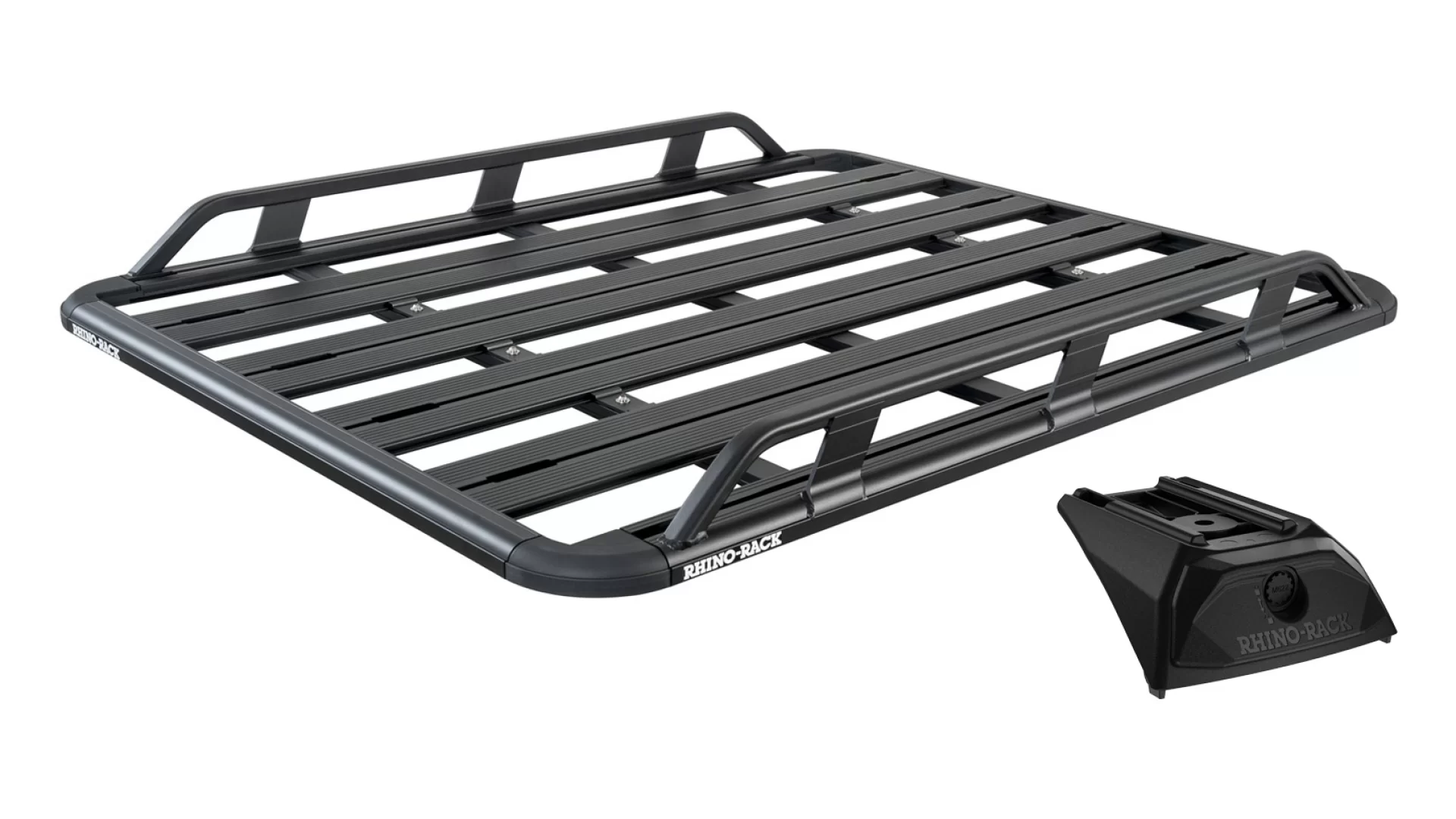 Rhino Rack JC-02638 Pioneer Tradie (1528mm x 1236mm) for Great Wall X240 5dr SUV with Flush Roof Rail (2011 to 2016) - Factory Point Mount