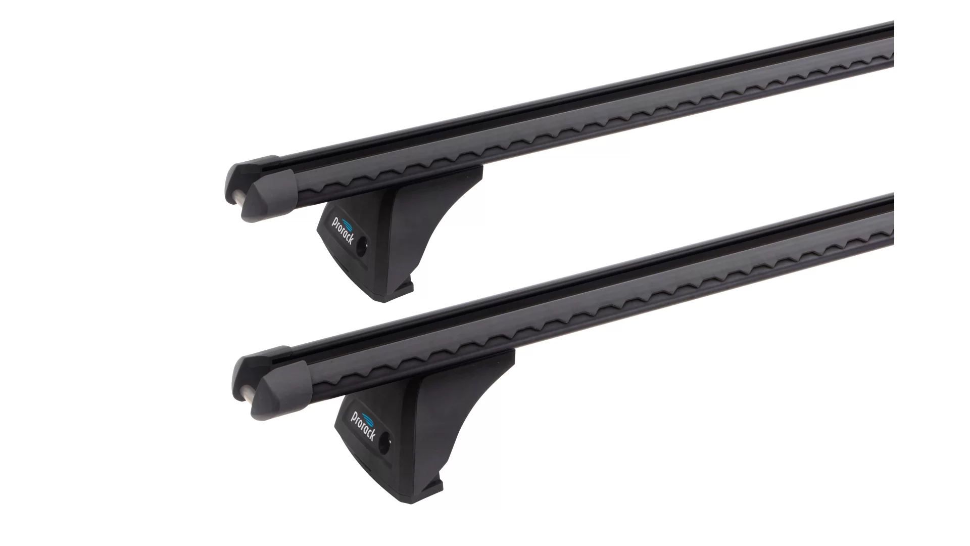 Prorack Heavy Duty Black 2 Bar Roof Rack for MG HS 5dr SUV with Flush Roof Rail (2018 onwards) - Flush Rail Mount