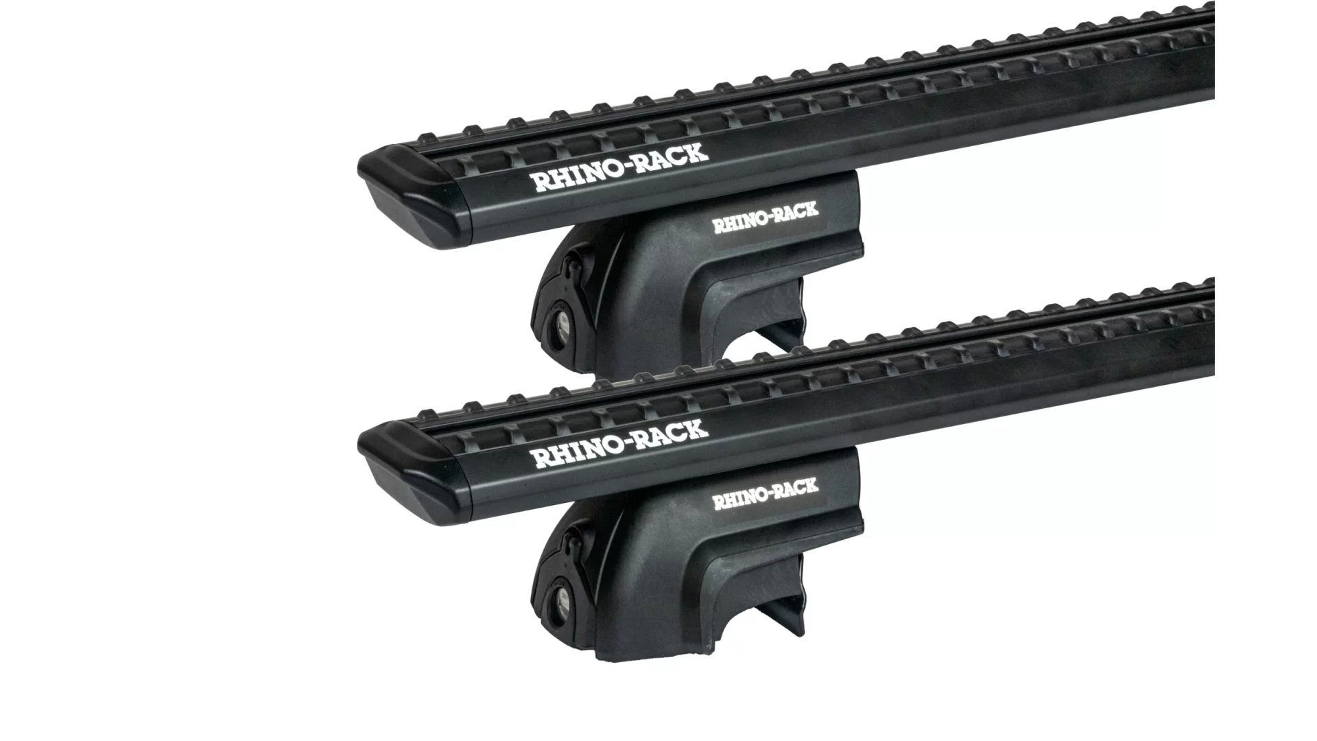 Rhino Rack JC-04940 Sportz SX Black 2 Bar Roof Rack for Volvo XC90 5dr SUV with Flush Roof Rail (2015 onwards) - Flush Rail Mount