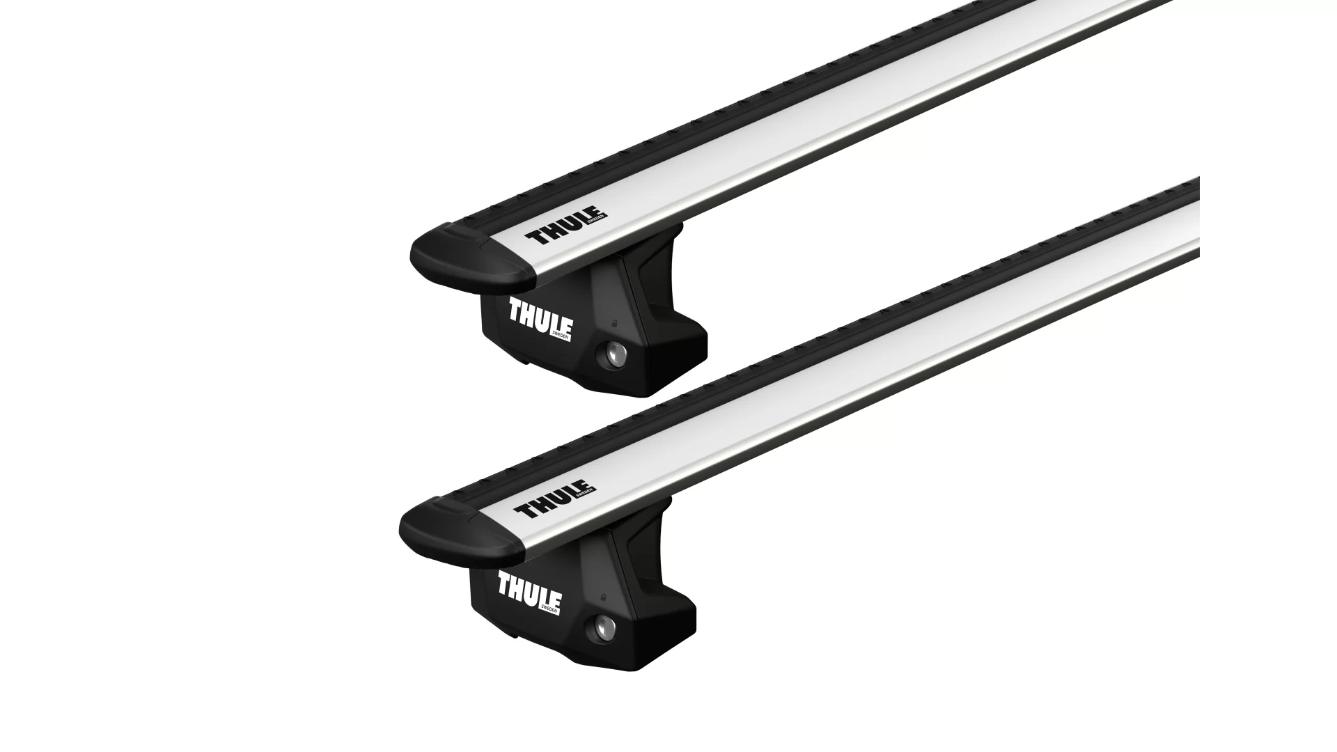 Thule WingBar Evo Silver 2 Bar Roof Rack for SUZUKI Across 5dr SUV with Factory Mounting Point (2021 onwards)