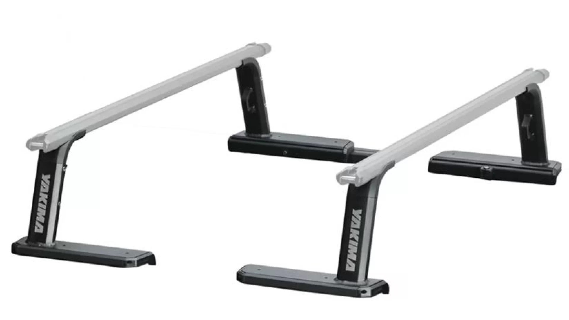 Yakima OutPost HD Black 2 Bar Roof Rack for RAM 1500 DT 4dr Ute DT with Bare Roof (2019 onwards) - Tub Clamp Mount