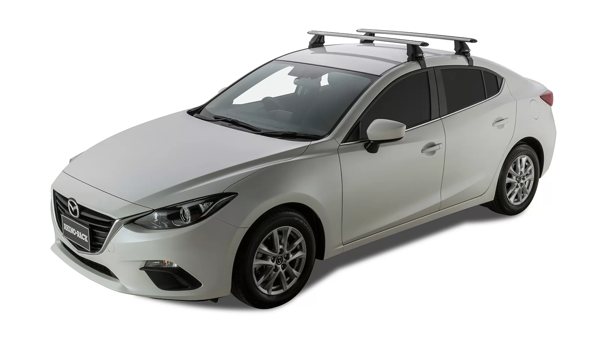 Vortex 2500 Silver 2 Bar Roof Rack | Rhino-Rack