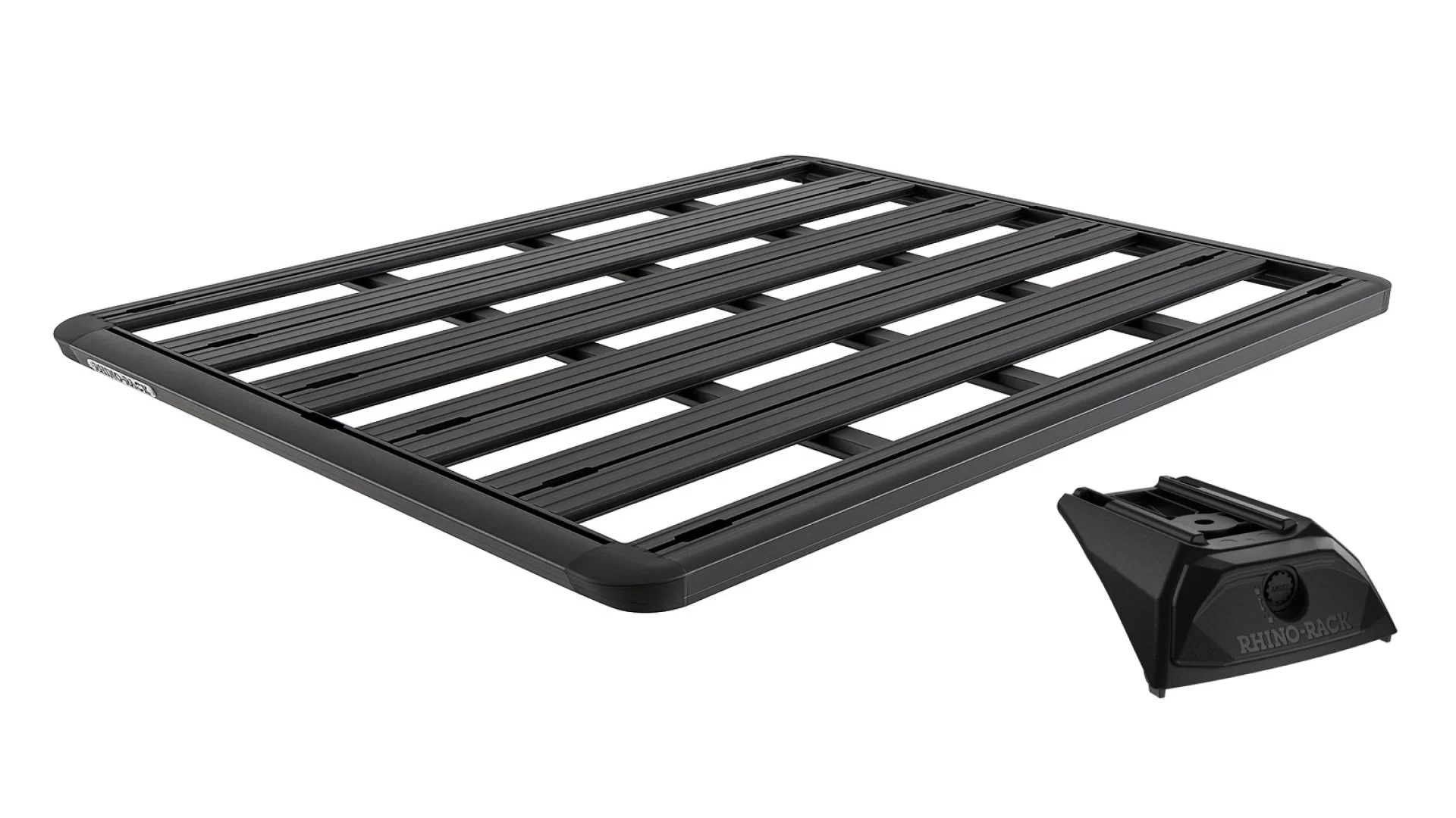 Rhino Rack JC-03241 Pioneer 5 Platform (1528mm x 1376mm) with RX300L Legs for LDV D90 5dr SUV with Flush Roof Rail (2017 onwards) - Factory Point Mount