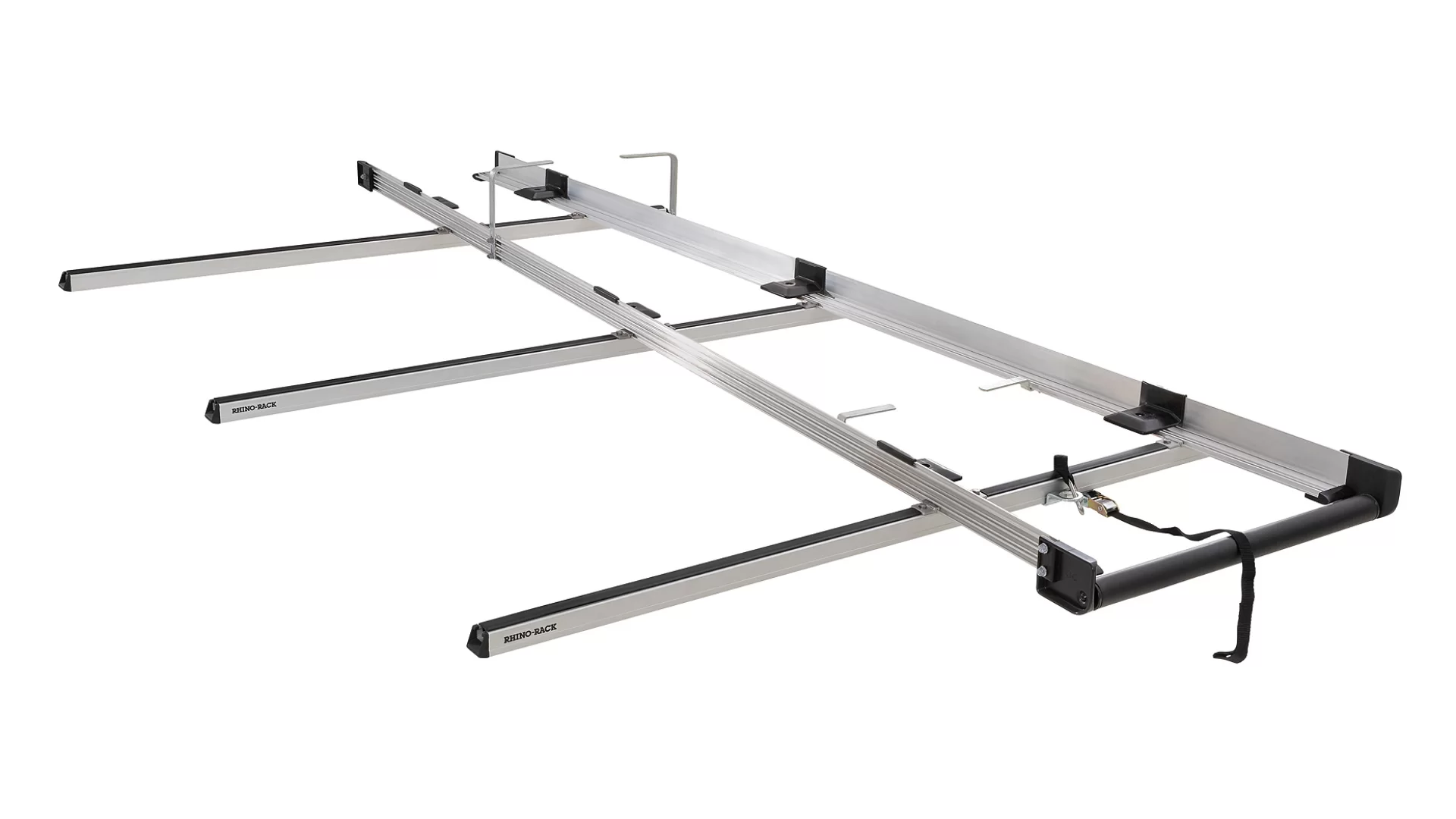 Rhino Rack JC-01054 - Multislide 3.5m Ladder Rack with 680mm Roller for TOYOTA Hiace 2dr LWB Low Roof from 2005