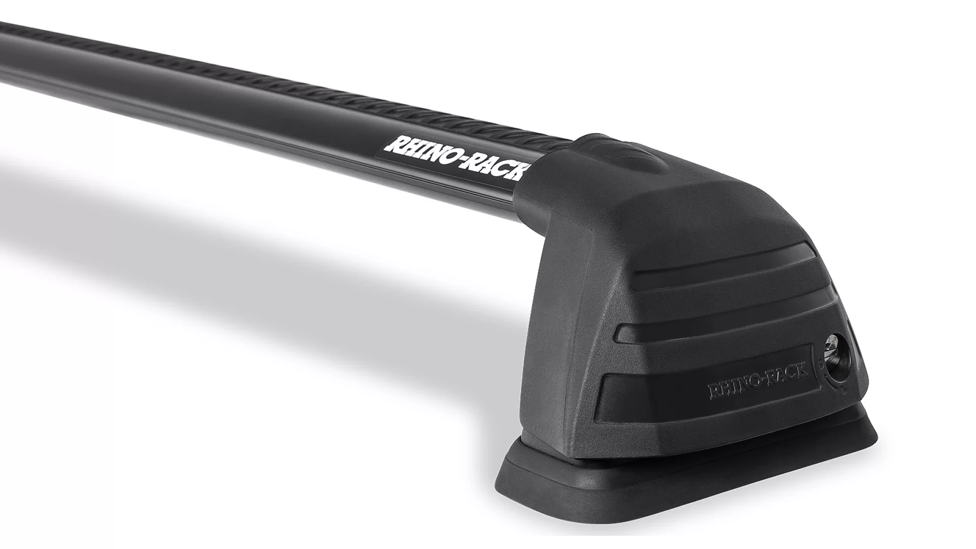 Rhino Rack RV0786B Vortex ROC25 Flush Black 2 Bar Roof Rack for Mazda CX-3 DK 5dr SUV with Bare Roof (2015 onwards) - Clamp Mount