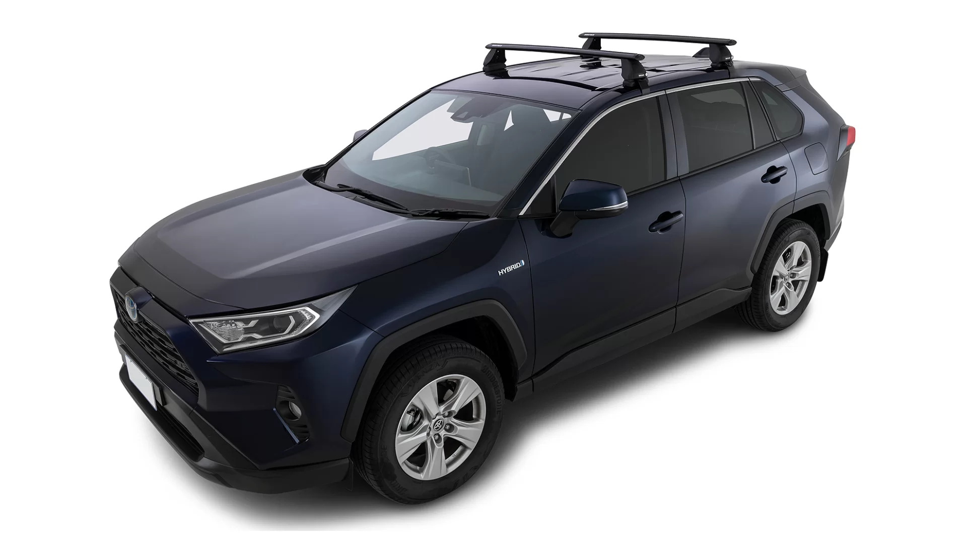 Rhino Rack JC-01375 - Vortex 2500 Black 2 Bar Roof Rack for TOYOTA Rav 4 5dr SUV from 2019