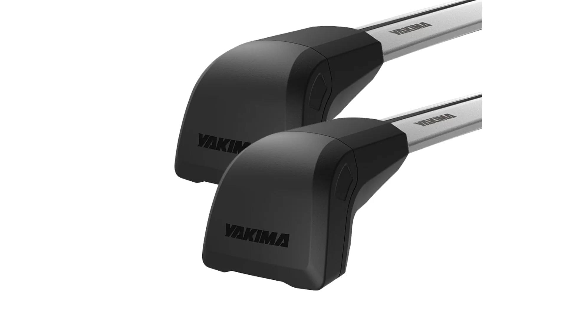 Yakima JetStream FX Flush Bar Silver 2 Bar Roof Rack for RAM 1500 Crew Cab DS/Classic 4dr Ute with Bare Roof (2013 onwards)