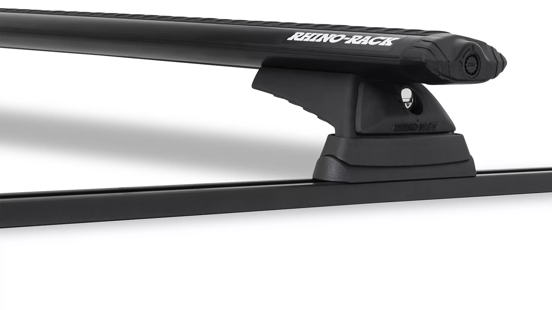 Rhino Rack JB0080 - Vortex RCL Trackmount Black 2 Bar Roof Rack for CHRYSLER PT Cruiser 5dr 5dr Hatch from 2000