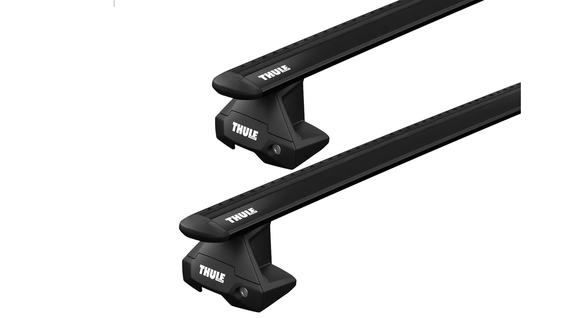 Thule WingBar Evo Black 2 Bar Roof Rack for KIA Cerato 5dr Hatch with Bare Roof (2019 onwards)