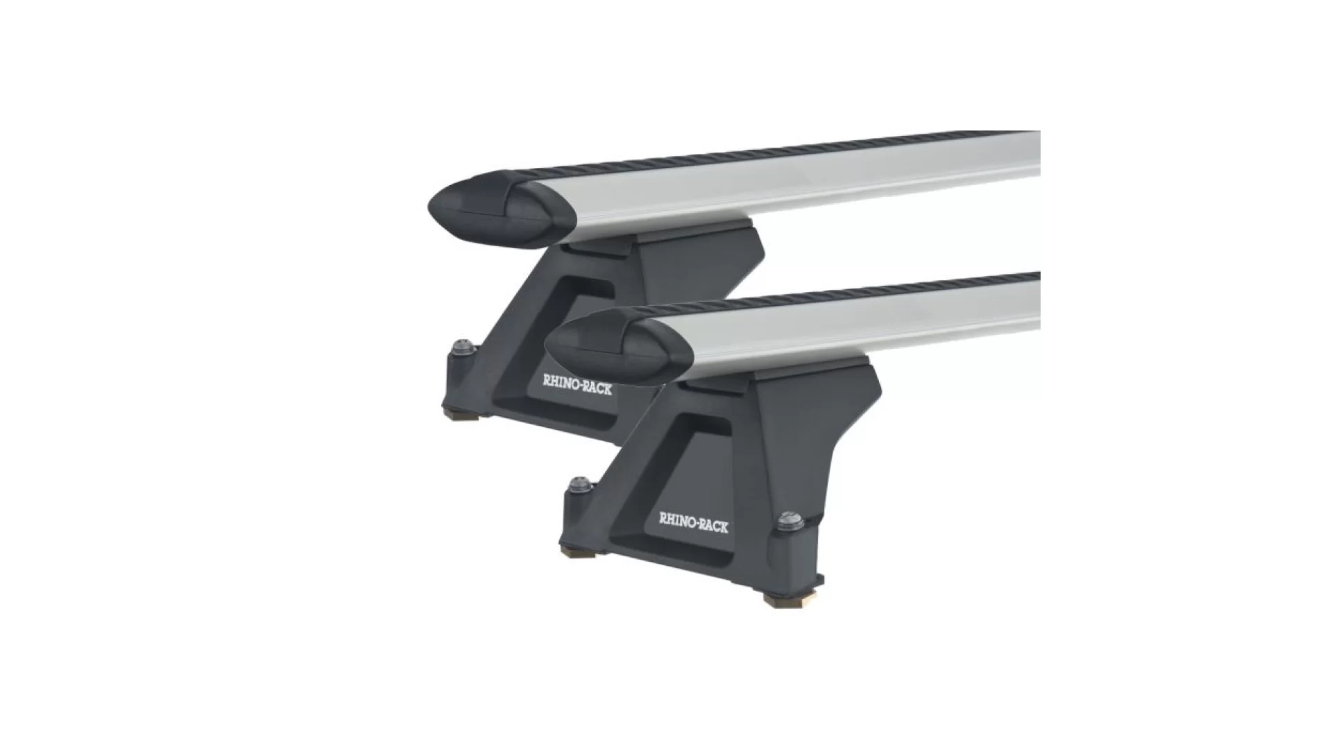 Rhino Rack JA6435 Vortex RLTF Silver 2 Bar Roof Rack for LDV V80 2dr LWB Hi Roof with Bare Roof (2013 onwards)