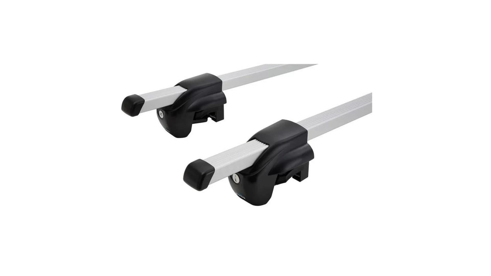 Prorack Standard Rail Bar Silver 2 Bar Roof Rack for VOLVO V50 5dr Wagon with Raised Roof Rail (2003 to 2007)