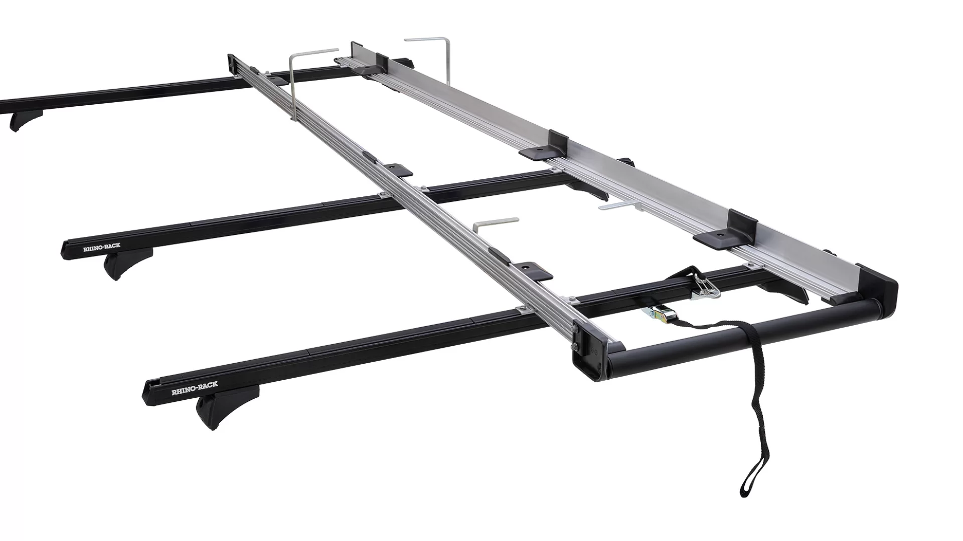 Rhino Rack JC-00873 - Multislide 3.0m Ladder Rack with 680mm Roller for TOYOTA Hiace 2dr LWB Low Roof from 2005