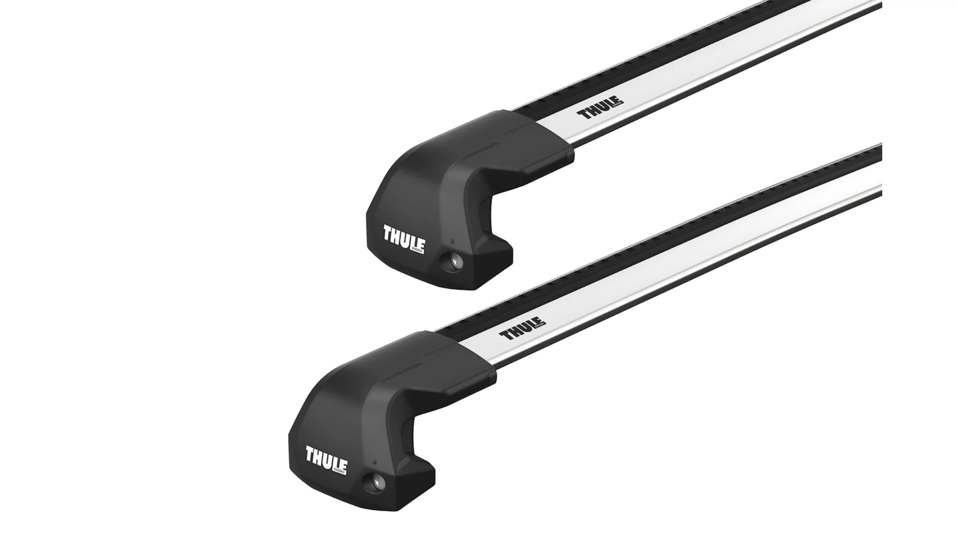 Thule WingBar Edge Silver 2 Bar Roof Rack for CITROEN Berlingo 4dr LWB with Factory Mounting Point (2008 to 2018)