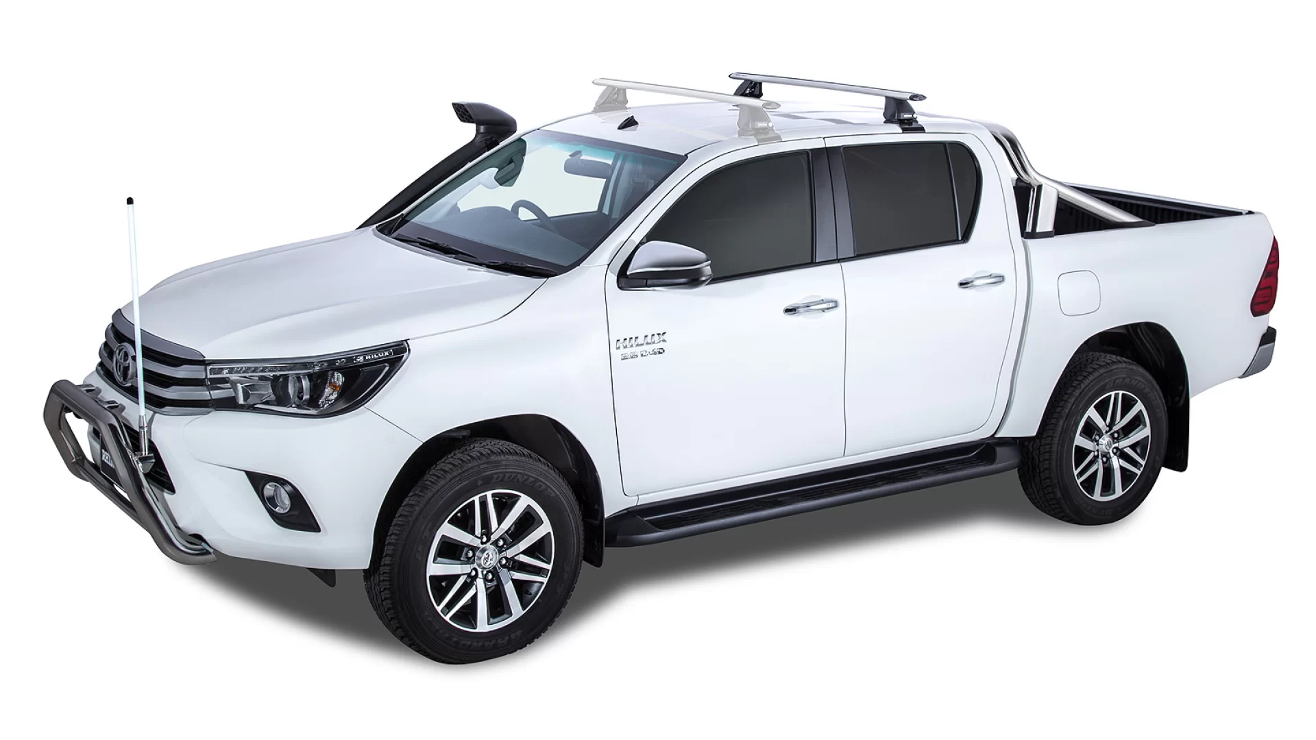 Vortex 2500 Silver 1 Bar Roof Rack | Rhino-Rack