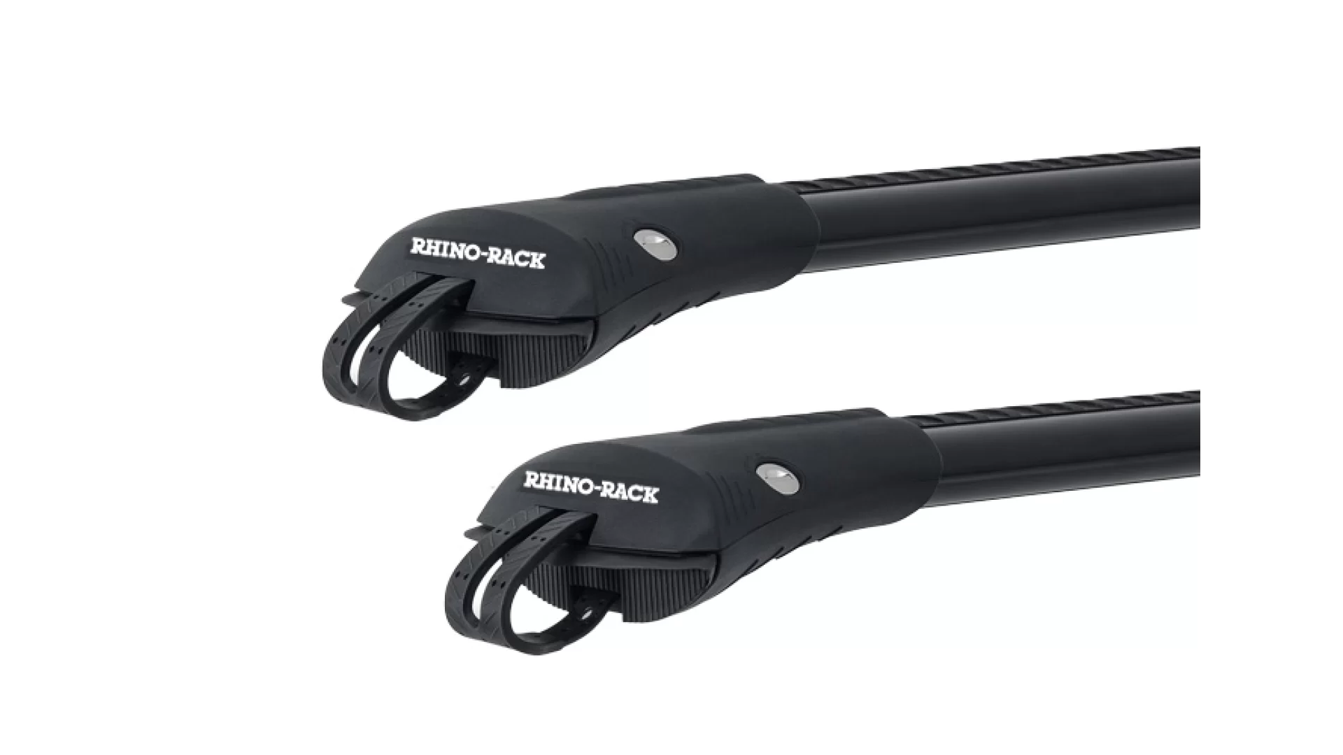 Rhino Rack JA7970 Vortex StealthBar Black 2 Bar Roof Rack for Subaru Outback 6th Gen 5dr Wagon with Raised Roof Rail (2020 onwards) - Raised Rail Mount