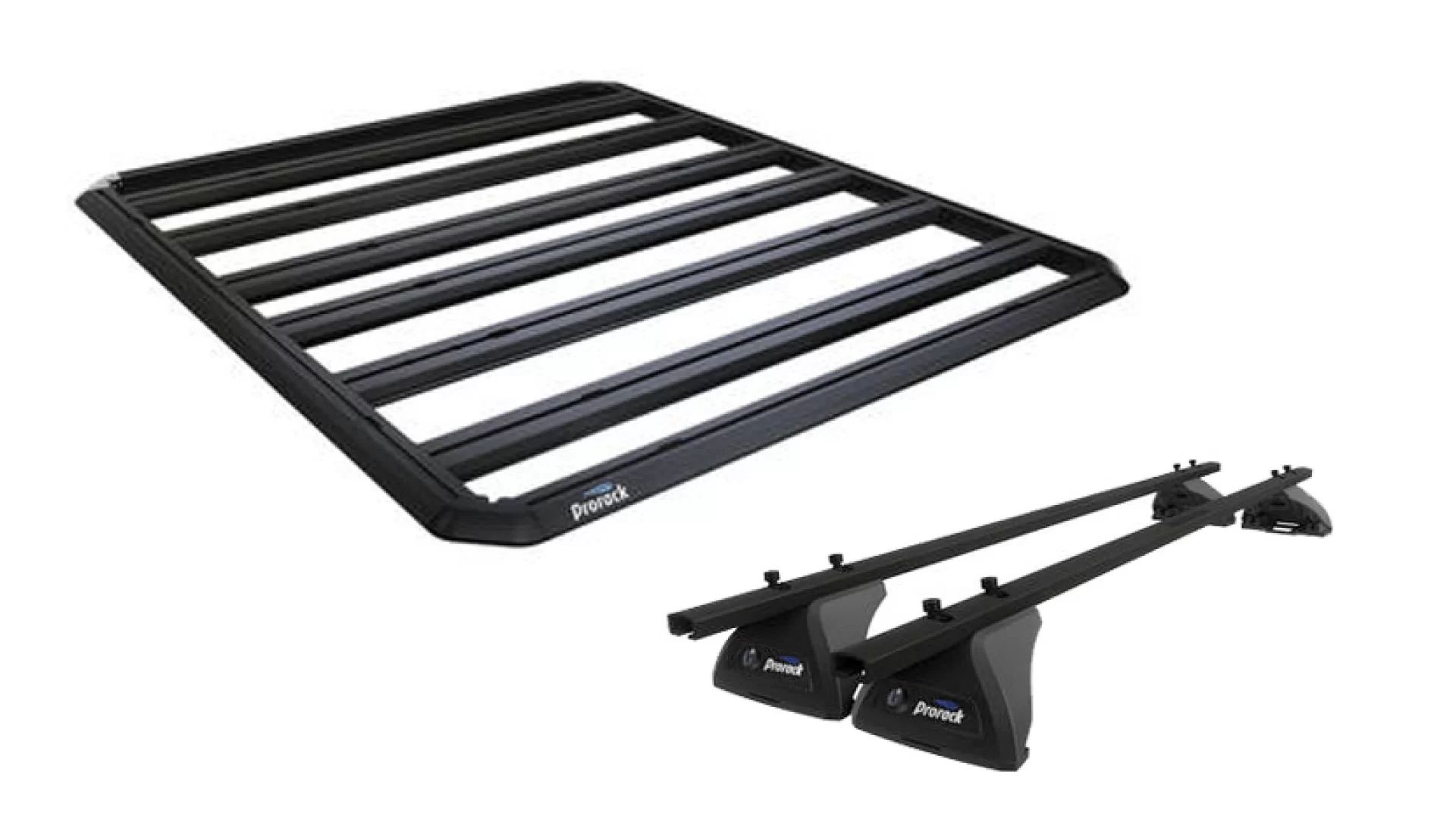 Prorack Aero Deck (1300 x 1500mm) for Audi A6 Allroad 5dr Wagon with Raised Roof Rail (2018 onwards) - Raised Rail Mount