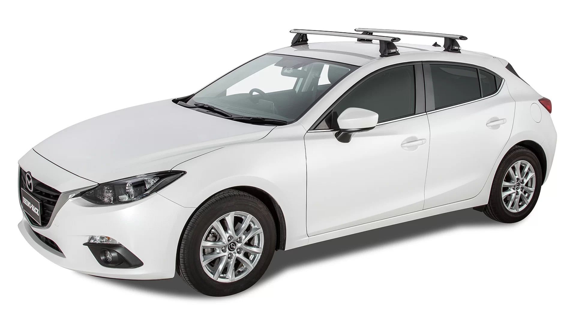 Vortex 2500 Silver 2 Bar FMP Roof Rack | Rhino-Rack