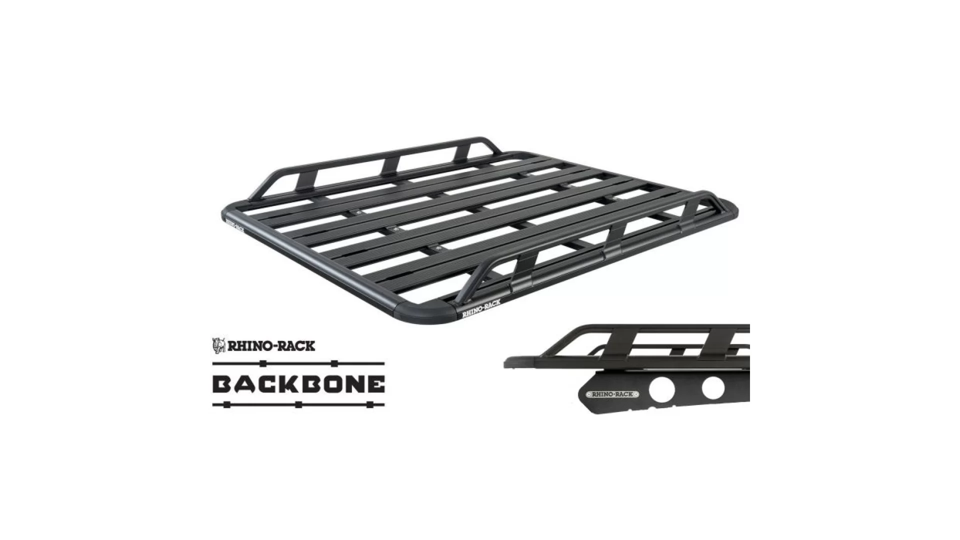 Rhino Rack JB0716 Pioneer Tradie (2128mm x 1236mm) for MITSUBISHI Pajero 5dr SUV with Raised Roof Rail (2006 onwards)