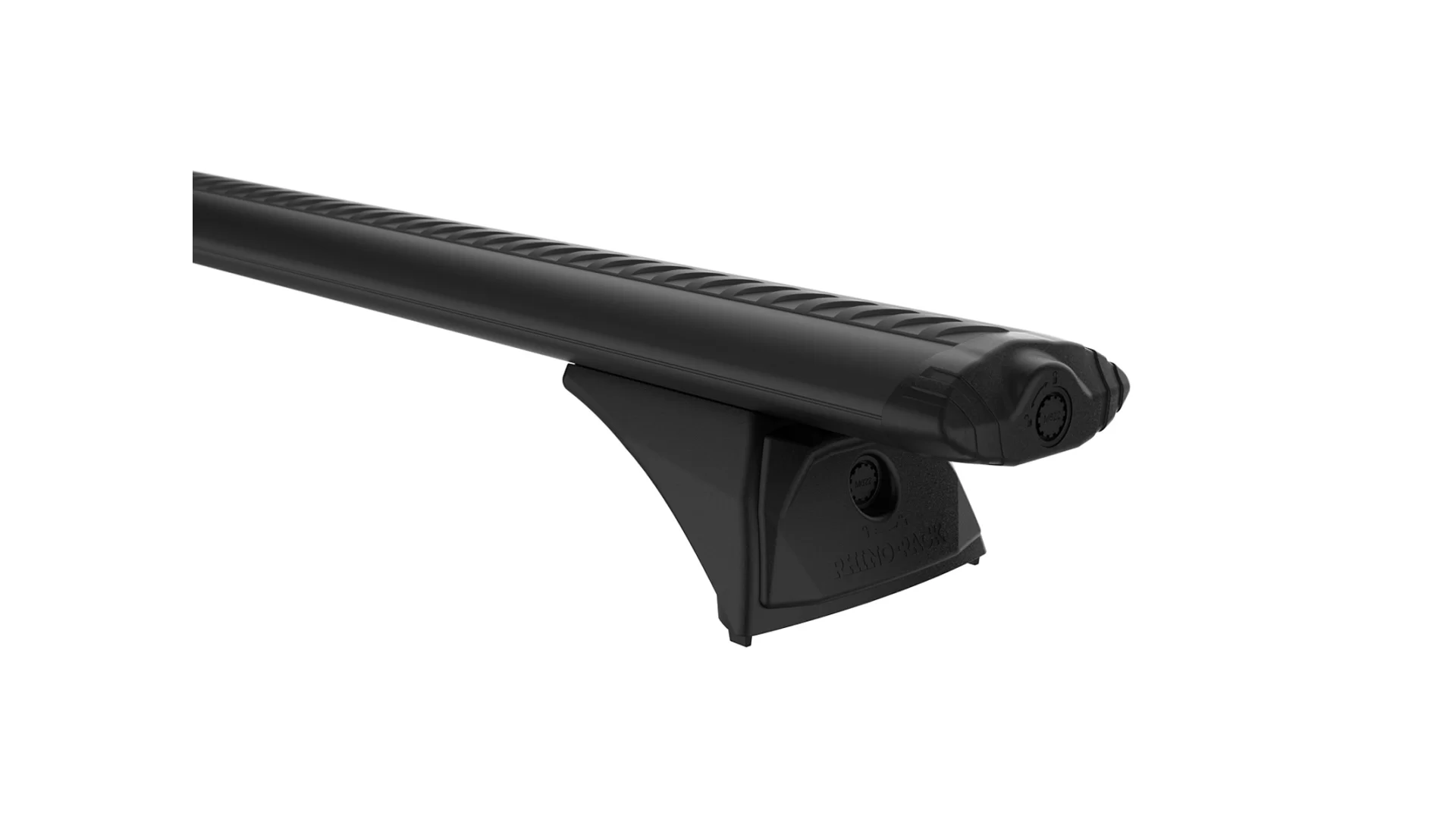 Rhino Rack JC-03393 Vortex RX300H Black 1 Bar Roof Rack for Isuzu D-Max LS-M/LS-U/SX 4dr Ute with Bare Roof (2012 to 2020) - Factory Point Mount