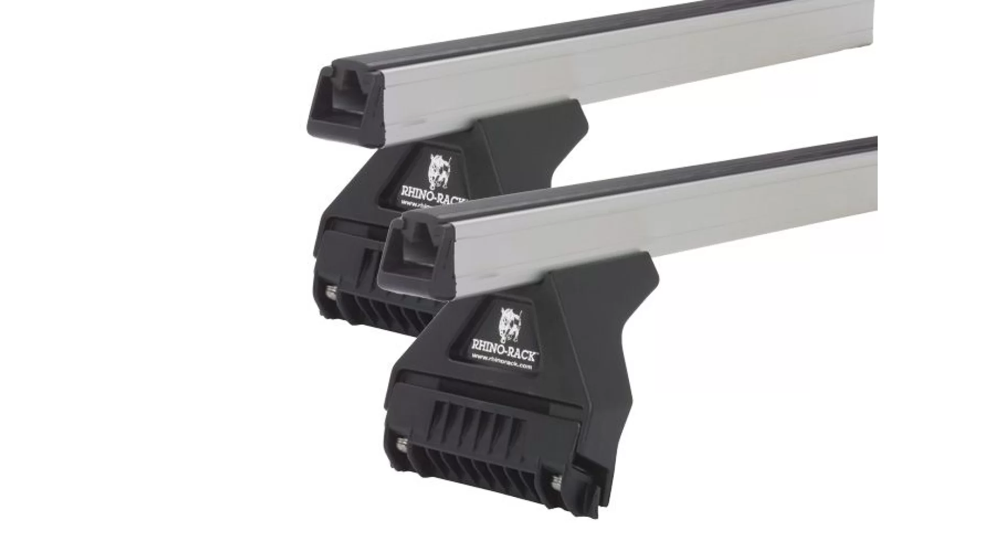 Rhino Rack JA0563 Heavy Duty RL110 Silver 2 Bar Roof Rack for SUZUKI Carry 2dr Van with Bare Roof (1999 to 2005)